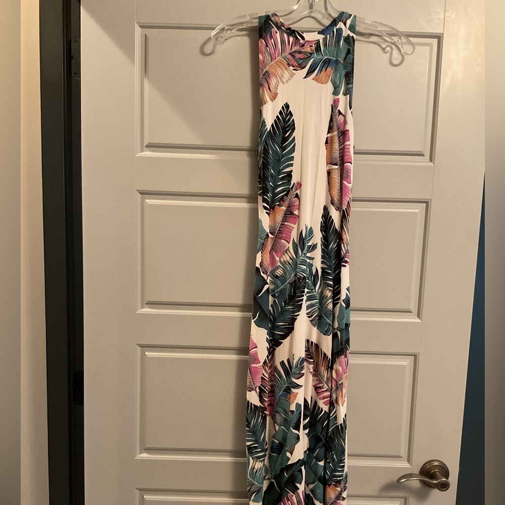 Our Tropical Cutout Midi Dress - Picture 5 of 7